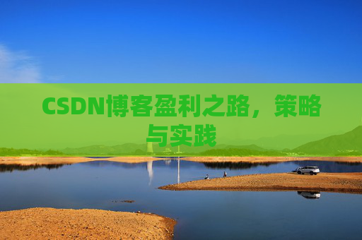 CSDN博客盈利之路，策略与实践